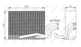 Nrf 36098 - EVAPORADOR RENAULT CLIO/KANGOO