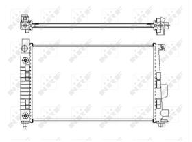 Nrf 50446 - RADIADOR MERCEDES A190/A210