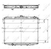 Nrf 509533 - RADIADOR FORD/NISSAN MAVERICK/TERRA