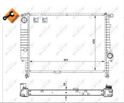 Nrf 509558 - RADIADOR BMW 320I GASOLINA