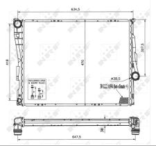 Nrf 51577 - RADIADOR BMW 318 E46