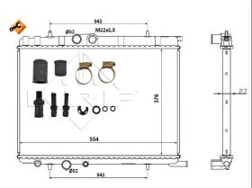 Nrf 53424 - RADIADORES Y CALEFACTORES BERLINGO/