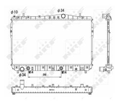 Nrf 53732 - RADIADOR DAEWOO LACETTI 1,4 16V 1,6