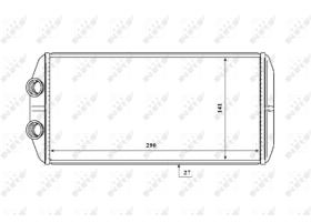 Nrf 54210 - CALEFACTOR CITROEN BERLINGO 1,6