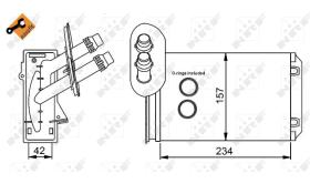 Nrf 58223 - RADIADOR AUDI-VW-SKODA-SEAT A3 / TT