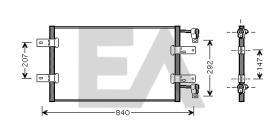 Electroauto 30W0033 - CONDENSADOR NISSAN PRIMASTAR/TRAF/M
