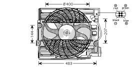 Electroauto 32VM014 - ELECTRO-VENTILADOR MB W220-220 500
