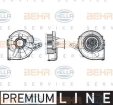 Hella 8EW009157131 - SOPLADOR HABITACULO VW POLO(PQ24)