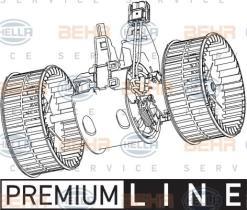 Hella 8EW351040651 - SOPLADOR HABITACULO BMW 5(E60)