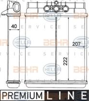 Hella 8FH351311721 - CALEFACTOR MB SL(R129) REFRI TURISM