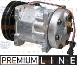 Hella 8FK351135201 - COMPRESOR SD7H15 CAMION RENAULT MIDLUN/PREMIUM 2C 132MM