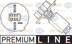 Hella 9ML351321551 - RESISTENCIA CITROEN C3/DS3