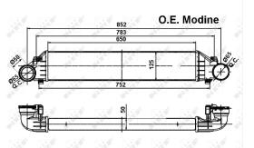 Nrf 30161 - INTERCOOLER MERCEDES(PKW) CLASE C