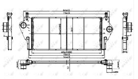 Nrf 30432 - INTERCOOLER RENAULT LAGUNA II 1.9/2