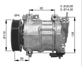 Nrf 32593 - COMPRESOR AC