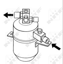 Nrf 33067 - FILTRO DESHIDRATADOR MERCEDES