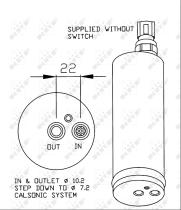 Nrf 33181 - FILTRO DESHIDRATADOR NISSAN-DAIHATS