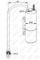 Nrf 33202 - FILTRO DESH.OPEL/VAUXHALL VECTRA C