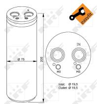 Nrf 33204 - FILTRO DESH.AUDI/VOLKSWAGEN A4/PASS