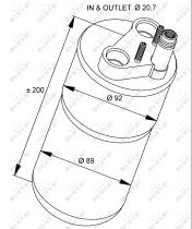 Nrf 33216 - FILTROS DESHIDRATANTES RENAULT LAGU