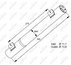 Nrf 33282 - FILTRO DESH.MERCEDES CLASS A(W169)/