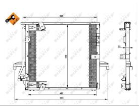 Nrf 35133 - CONDENSADOR BMW