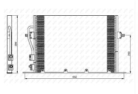 Nrf 35196 - CONDENSADOR FORD