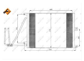 Nrf 35292 - CONDENSADOR OPEL