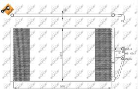 Nrf 35295 - CONDENSADORES BMW SERIE 5 E39 530TD