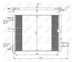 Nrf 35360 - CONDENSADOR HYUNDAI