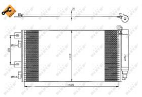 Nrf 35481 - CONDEN.COOPER 1.6 16V/COOPER S/ONE