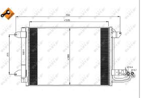 Nrf 35520 - CONDENSADOR SEAT LEON/TOLEDO