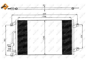 Nrf 35615 - CONDENSADOR ALFA-FIAT-LANCIA