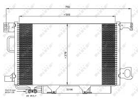 Nrf 35623 - CONDENSADOR MERCEDES