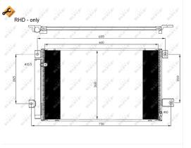 Nrf 35629 - CONDENSADOR TOYOTA