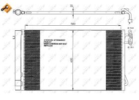 Nrf 35743 - CONDENSADORES BMW 1-SERIES(E87)/