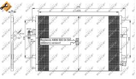 Nrf 35849 - CONDENSADOR MERCEDES-VW