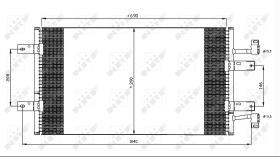 Nrf 35900 - CONDENSADOR OPEL