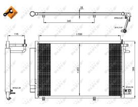 Nrf 35903 - CONDENSADOR FORD