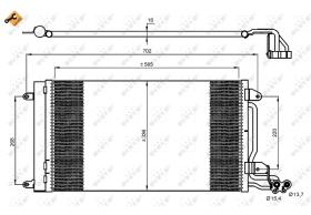 Nrf 35910 - CONDENSADORES AUDI/SEAT/SKODA/VW A1