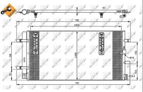 Nrf 35916 - CONDENSADOR AUDI -SEAT-SKODA-VW