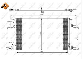 Nrf 35919 - CONDENSADOR CHEVROLET/OPEL