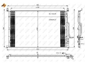 Nrf 35923 - CONDENSADOR AUDI