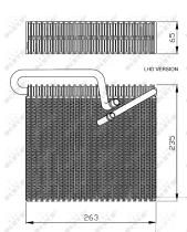 Nrf 36102 - EVAPORADOR OPEL / VAUXHALL