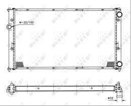 Nrf 50458 - RAD.Y CALEF.IBIZA II/CORDOBA 1.8(16