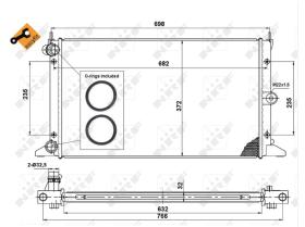 Nrf 50592 - RADIADORES Y CALEFACTORES VW/SEAT/F