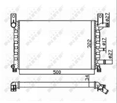 Nrf 506220 - RAD.Y CALEF.FIESTA-II 1.0/1,1/1,3