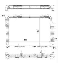 Nrf 51284 - RAD.Y CALEF.W202 C 180/200/220