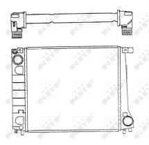 Nrf 51349 - RADIADOR BMW 320/325 I