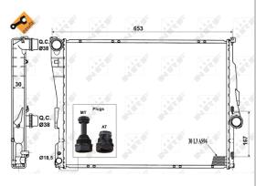 Nrf 51580 - RADIADOR BMW SERIE 3 E46
